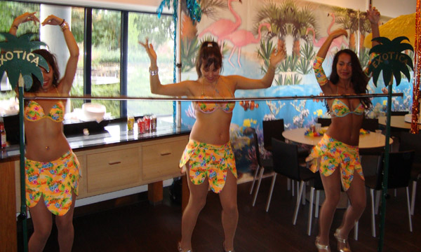 tropical thema feest