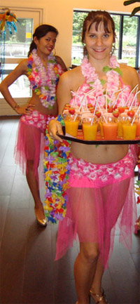 tropical thema feest