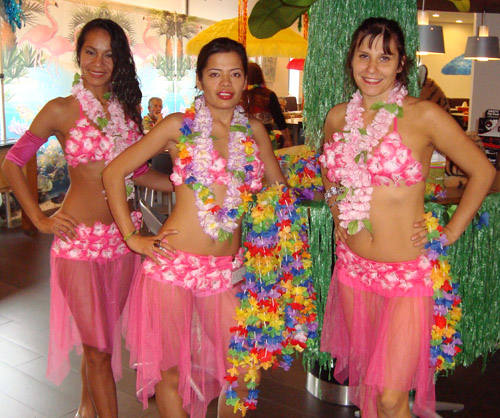 tropical thema feest